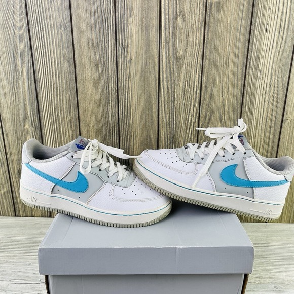 Nike NBA x Air Force 1 LV8 75th Anniversary Sneakers Shoes Size 6.5Y main image 9